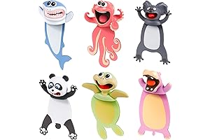 Zonon Wacky 3D Squashed Crocodile Bookmark