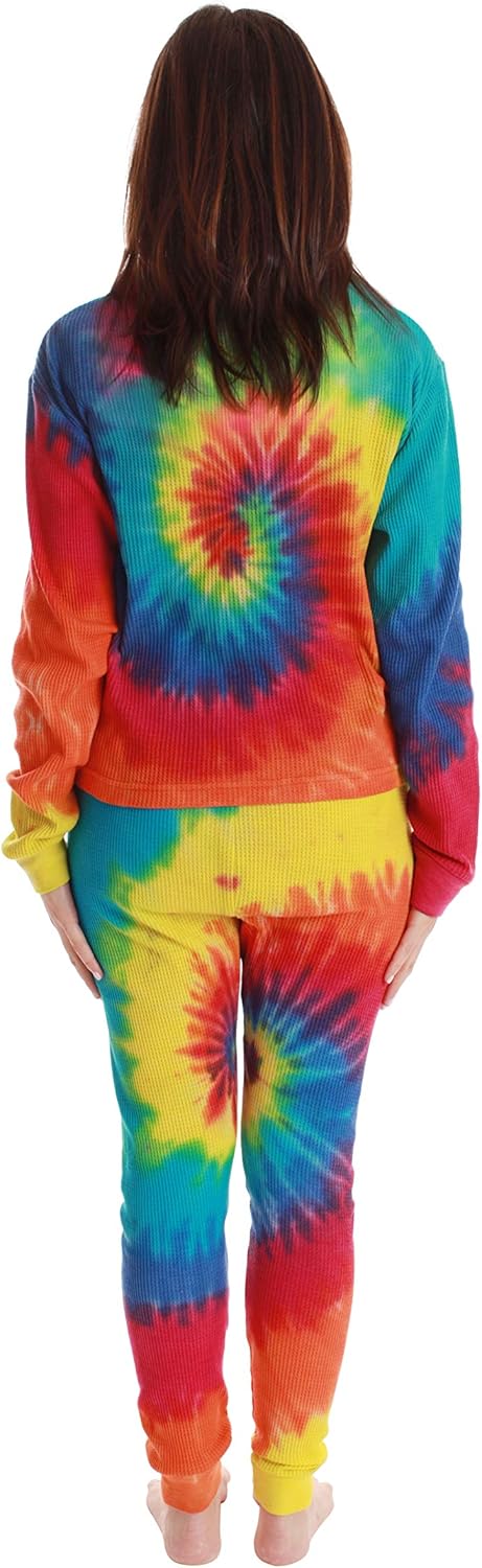 Just Love Tie Dye Mommy and Me Thermal Sets for Women & Children - Image 4