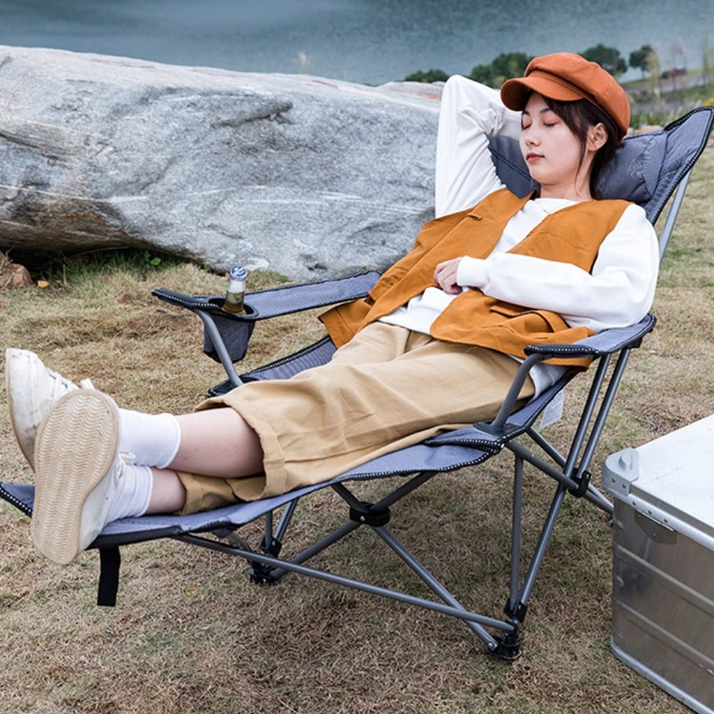 Amazon.com: FDFDF Outdoor Folding Lounge Chair Portable Lunch