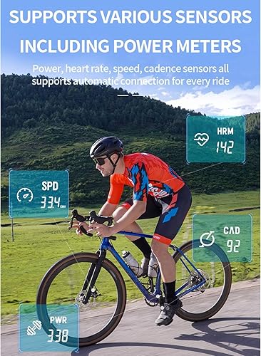 Miniatura 2 de Multifunctional Road Bike Computer Cycling Speedometer Bicycles Odometer Trackers Computer