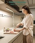 ASOKO 16 Inch sous les lumières du Cabinet,6000K Blanc frais avec 700LM Plug lumineux et jouer sous l'éclairage du comptoir,ETL Barre de lumière de sécurité avec interrupteur ON/Off pour cuisine,Sous bureau, Workbench
