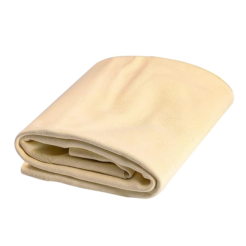 Immagine del prodotto PAEFIU Pelle di Daino per Auto Professionale, 60 x 40 cm Panno Asciugatura Auto Pelle di Daino Irregolare Panno Pulizia Auto Daino Senza Pelucchi Senza Graffi per Auto Mobili