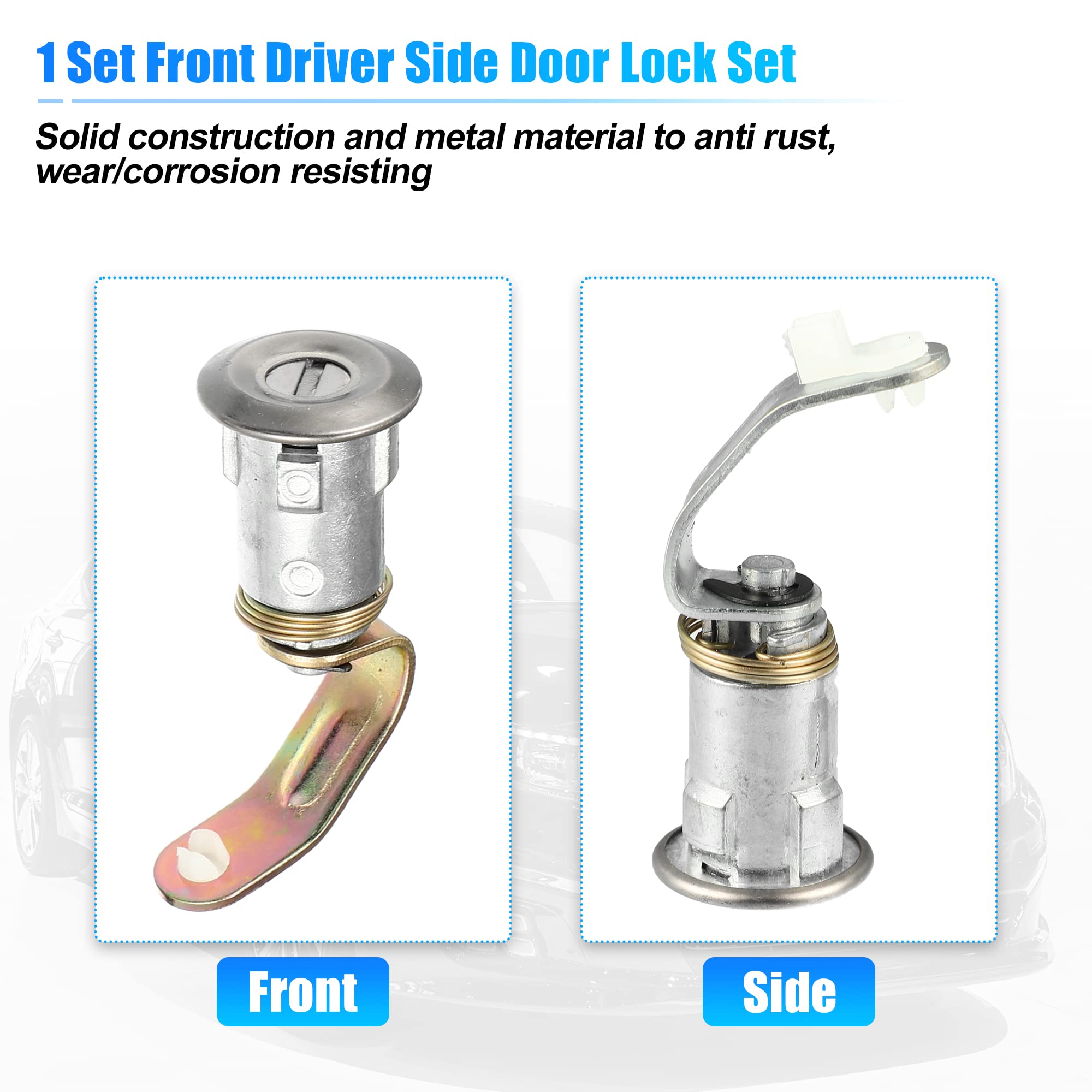 Amazon | uxcell ドアロックシリンダー キー付き Toy otaに対応