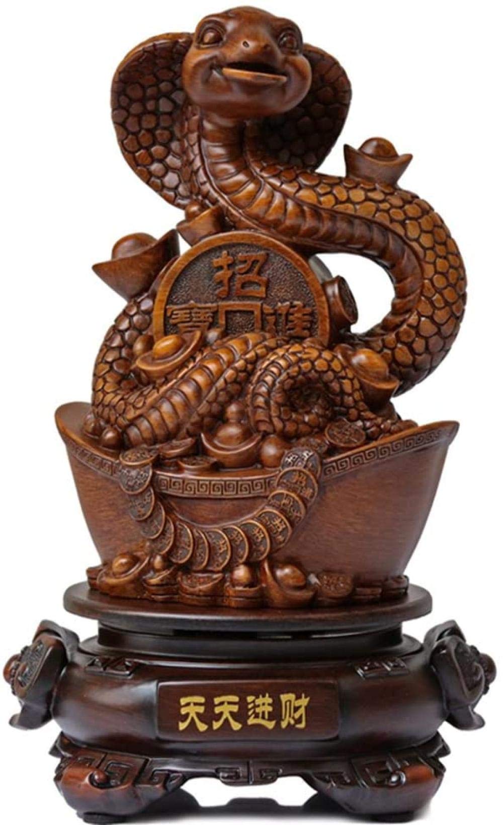 Statue de décoration de table chinoise en résine pour sublimer votre salon