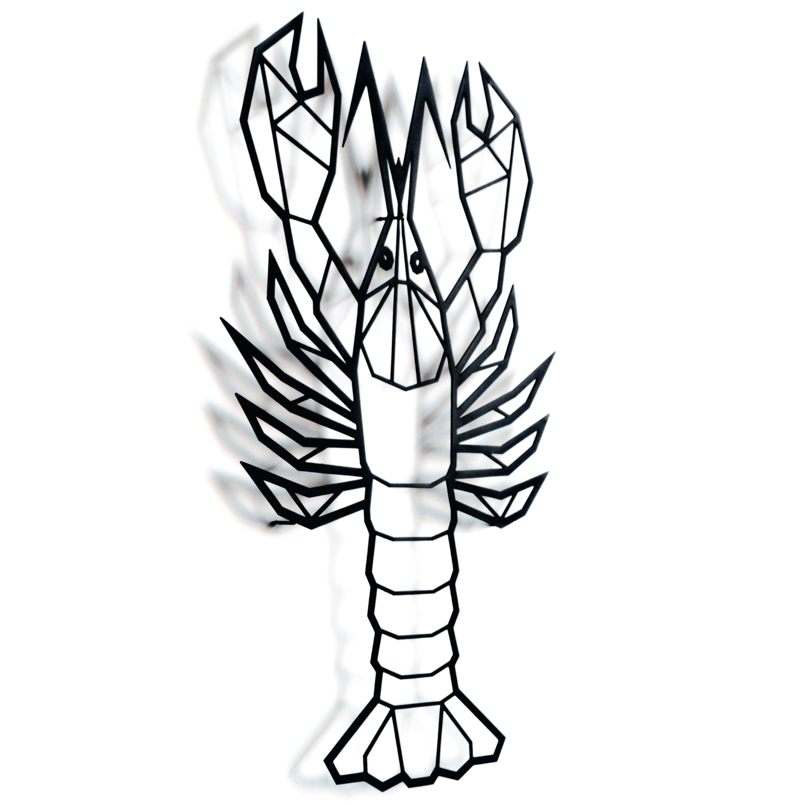 keluly Lobster Metal Sculpture Wall Ornament Decorative Item Posters, Souvenirs, Posters, Decorations, Sea Animals - Image 4