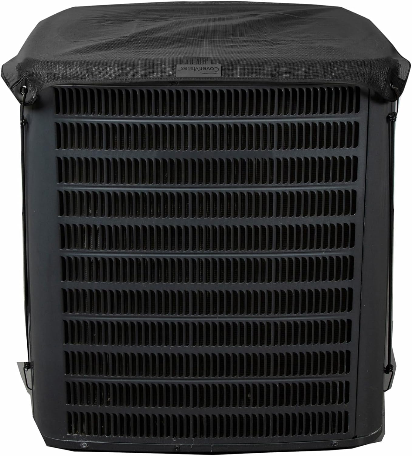 Covermates Classic Armor Top Air Conditioner Cover - Heavy Duty Outdoor Central AC Unit Protector - All-Weather Water-Resistant Vinyl Top Cover with Bungee Cords, Armor Top 30W x 30D, Green