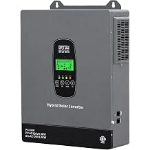 DATOUBOSS 3300W Hybrid Solar Inverter 24V DC to 120V AC