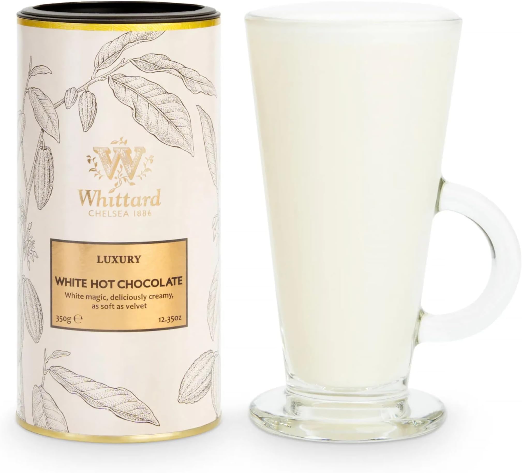 Chelsea London. Luxury White Hot Chocolate, 350g 12.35oz, Unique Product Id Whcl2232sfl