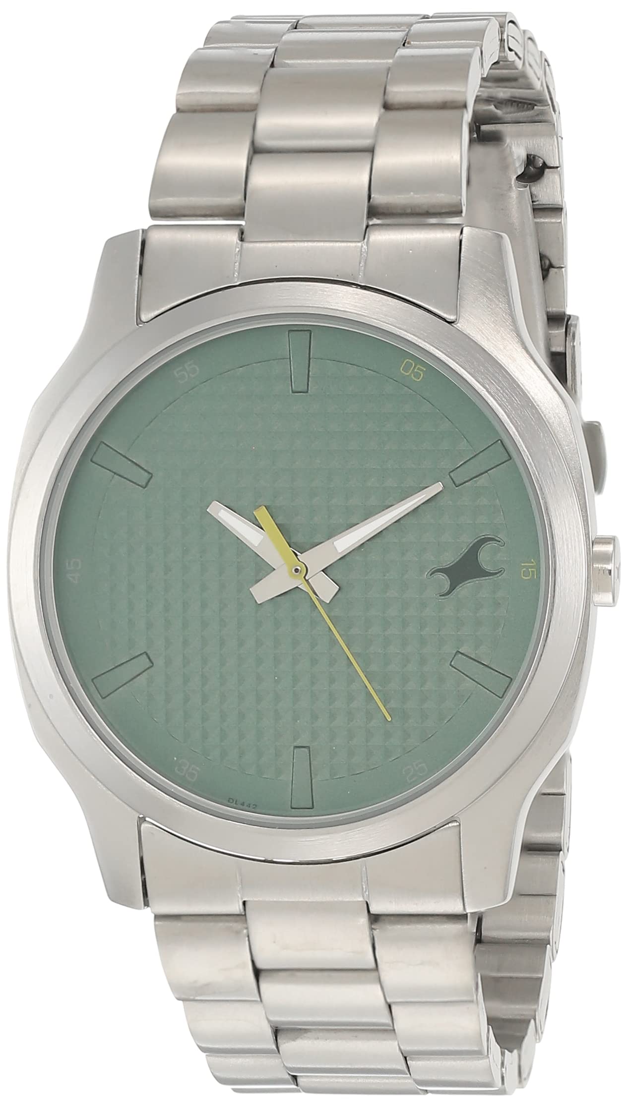 Fastrack Stunners Mens Quartz Analog Green Dial Metal Strap Watch for Guys-NR3255SM02 (B091F6VYXJ) Amazon Price History, Amazon Price Tracker