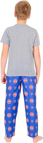 Miniatura 8 de Ultra Game NBA - Pijama de 2 piezas para niños, conjunto de pantalón y camisa