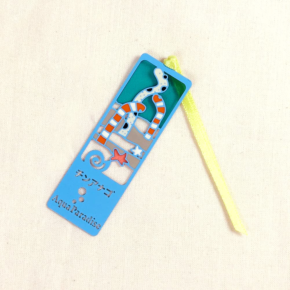 Amazon | 智光 】 ステンドグラス 風 ブックマーカー (しおり) 海の