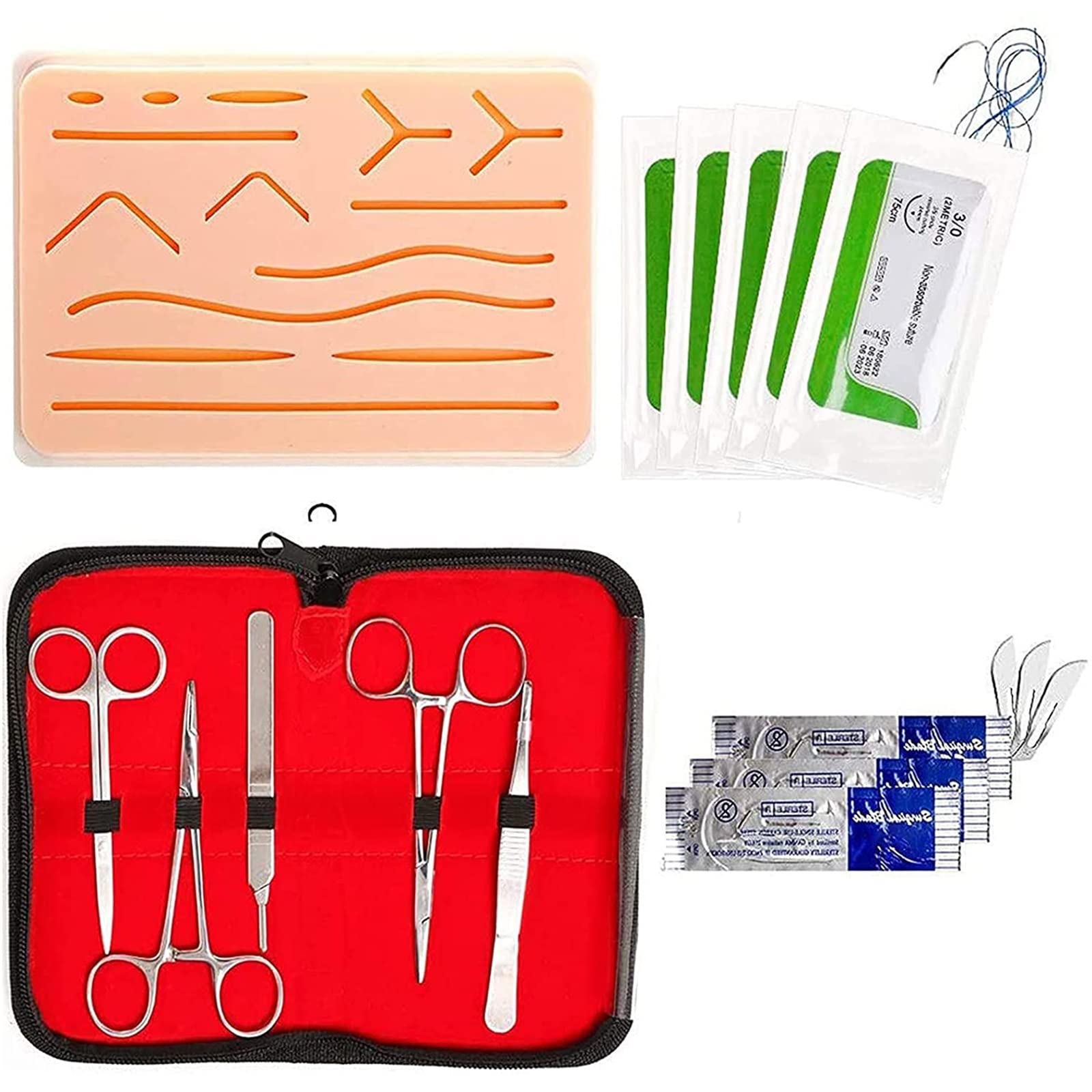 Buy Surgical Suture Training Kit, Premium Suturing Skill Training Kit