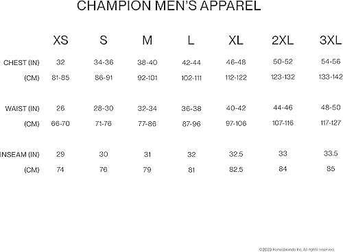 Miniatura 6 de Champion Sudadera de forro polar Powerblend para hombre, sudadera de cuello redondo (regular o grande y alto)