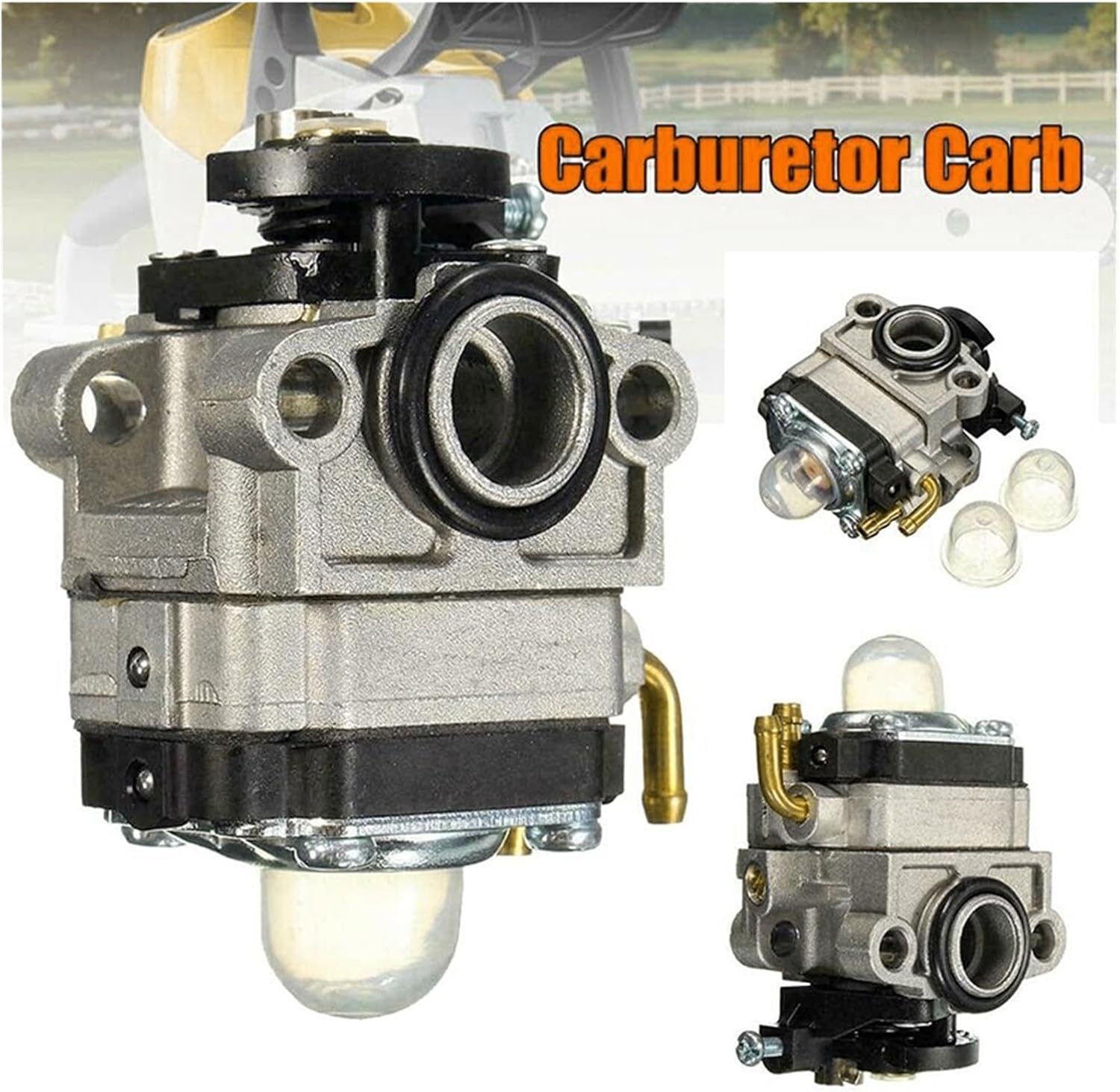 YAEGER 1 Set Engine Trimmer Strimmer Multi Tool Carb Carburetor for Titan Carburettor 25cc Carburetor with Primer Bulb