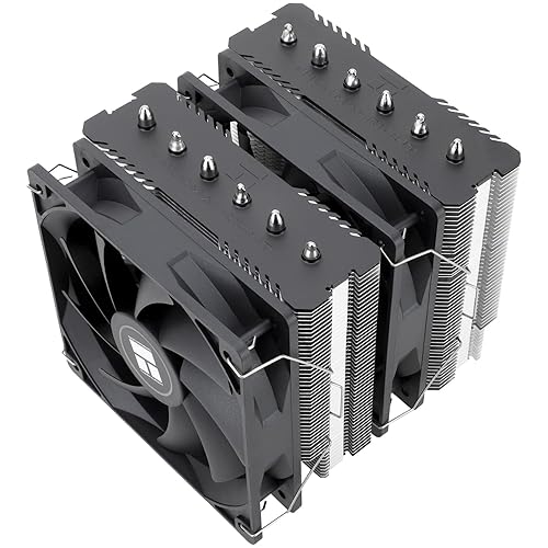 Enfriador de aire Thermalright Peerless Assassin 120 SE para CPU, 6 tubos de calor con tecnología AGHP, ventilador dual TL-C12C PWM de 120 mm, para