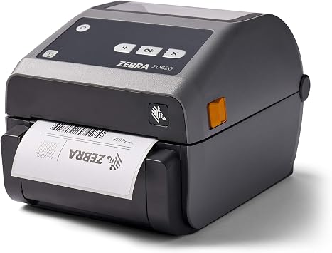 Zebra ZD620d Direct Thermal Desktop Printer 300 dpi Print Width 4 in Ethernet Serial USB Peeler Preinstalled ZD62043-D11F00EZ