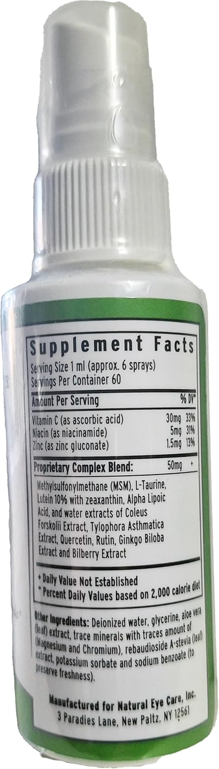 Dr. Grossman's Complete Eye Formula 2oz (Oral Spray)