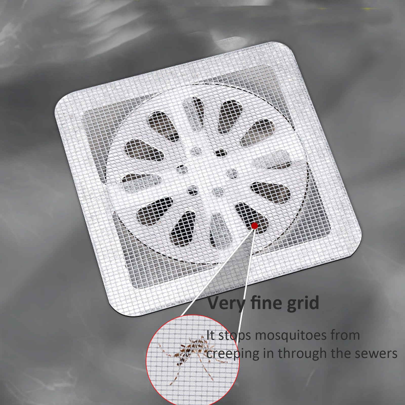 60 Filtri Doccia Per Capelli - Retine Adesive Per Scarico Pavimento, Anti Intasamento Per Bagno E Cucina - Foto 14