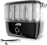 Aquecedor de toalha a vapor - aquecedor de toalha úmido de mesa de 600 W, comporta até 18 toalhas, temporizador de desligamento automático de 30 minutos, equipamento de salão profissional aquecedor de