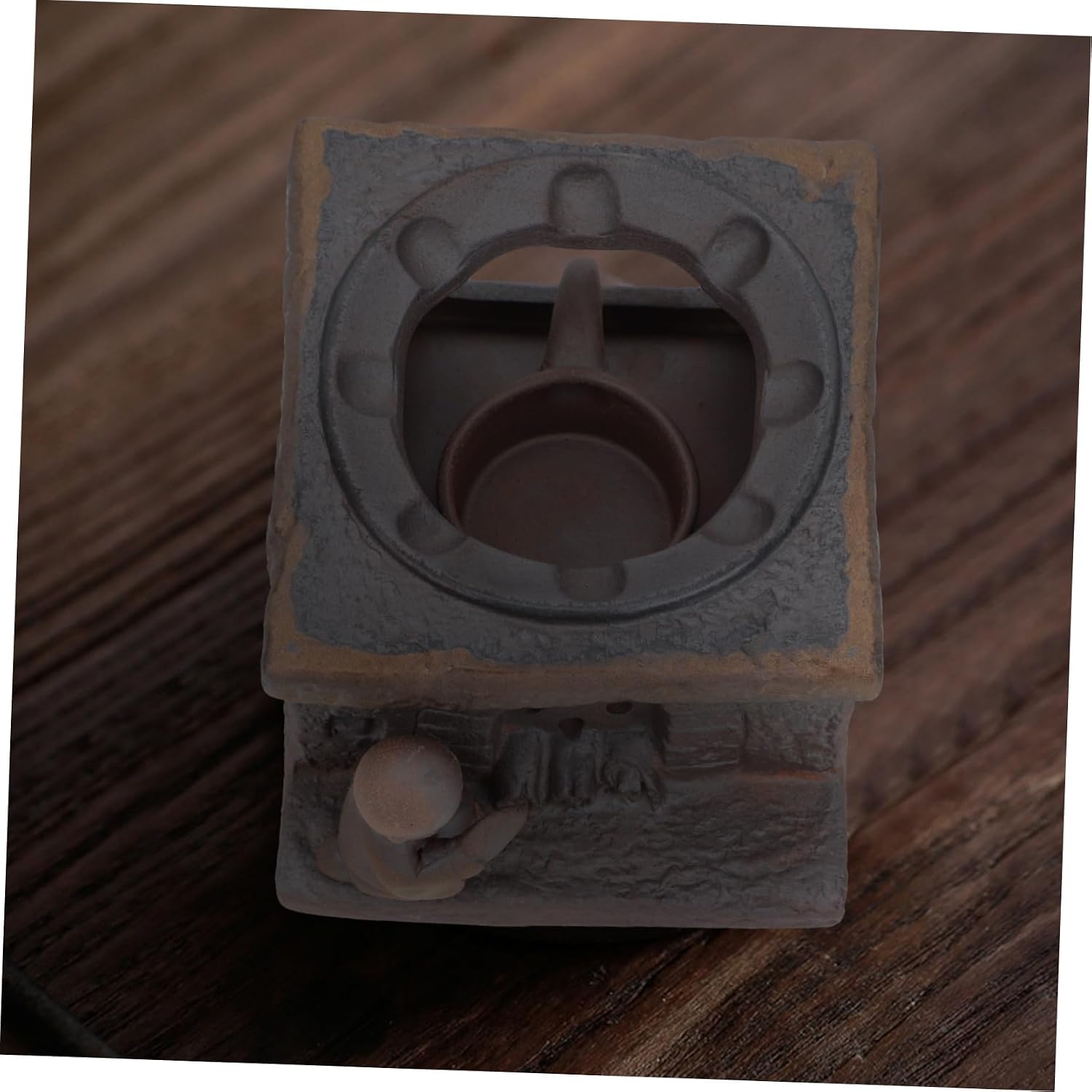 Alipis Retro Ceramic Teapot Warmer Tea Heating Tool for Daily Use Unique Design and Material for Tea and Home Decor
