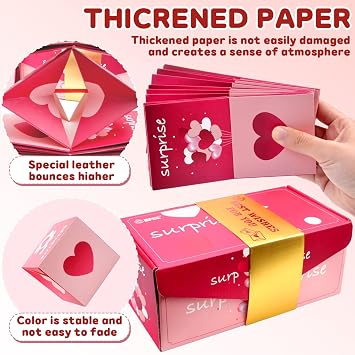 Explosion Gift Box, Surprise Box, Halloween Pop Up Money Gift Boxes