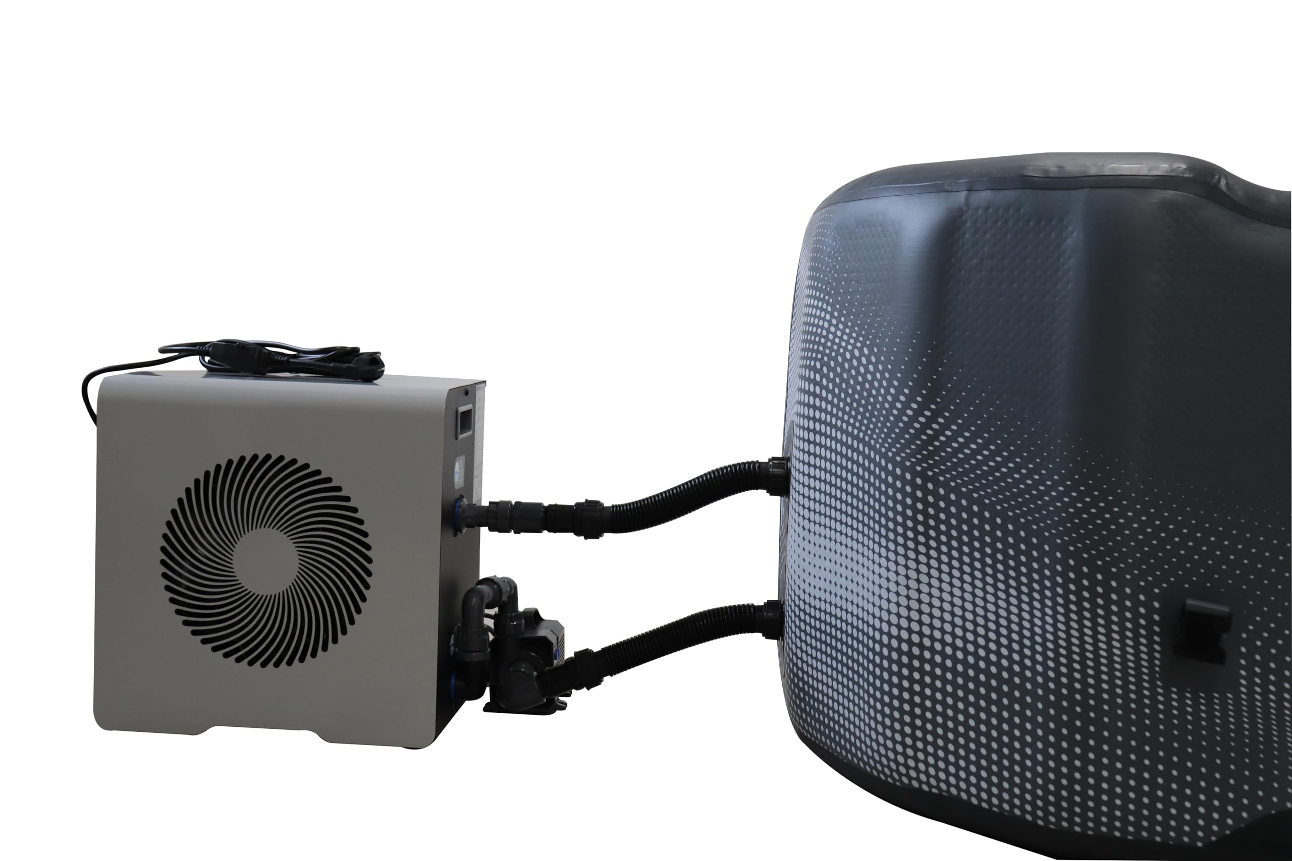 N NETSPA - SP-JRV300-CK4 - ICEBATH Zestaw Chiller 3-40°C NETSPA JÄRVI Dropstitch: Terapia zimnem nowej generacji - 170x92x67cm - 1 osoba - 300L