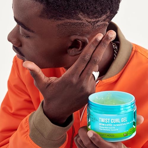 Miniatura 5 de KISS COLORS & CARE Twist Curl Gel, 6 oz. – Agarre flexible, perfecto para giros, hidratante y promueve el crecimiento del cabello, sin acumulación –