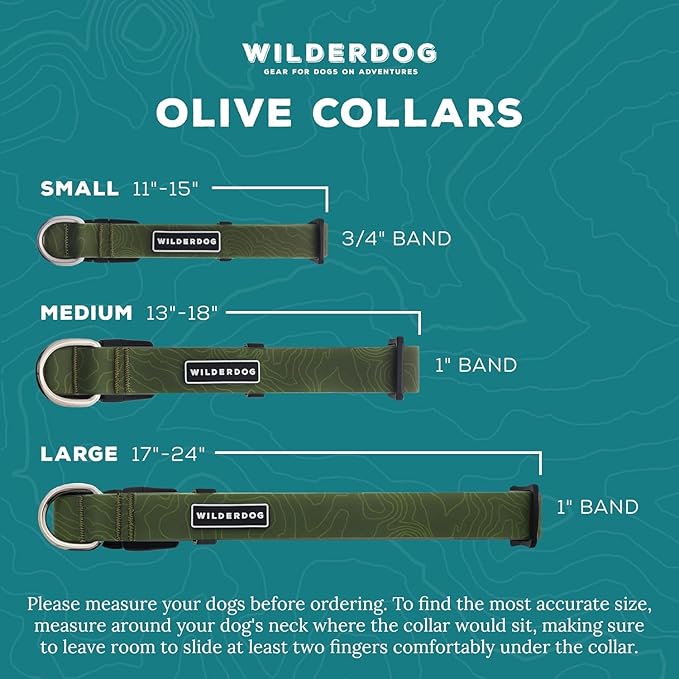 Collar Impermeable para Perro Wilderdog Small 11-15 Pulgadas miniatura 3