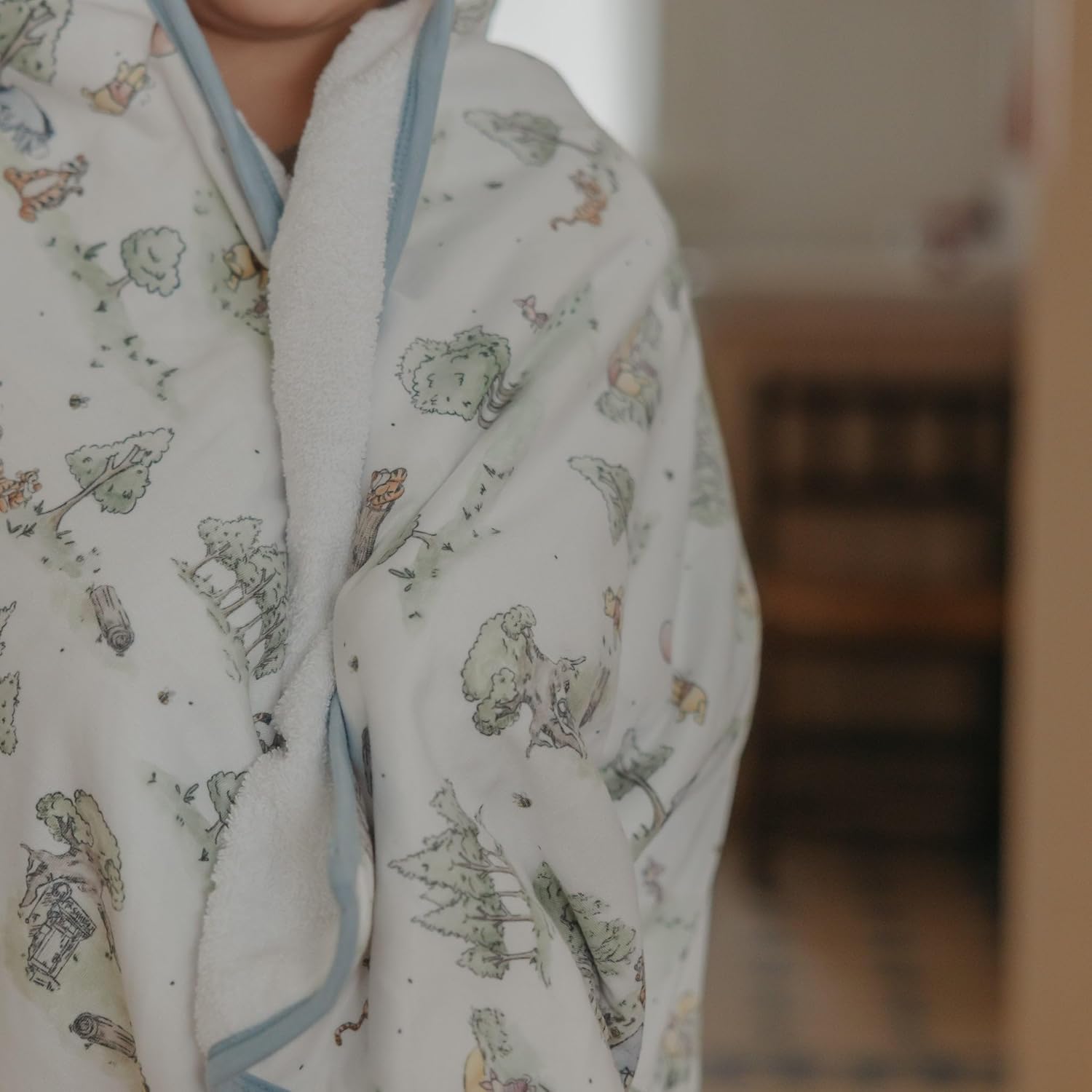 Copper Pearl Premium Big Kid Hooded Towel Hundred Acre Wood - Image 2