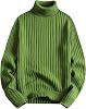Sweater, Turtleneck, Knit Top, Long Sleeve, Thick, Cold Protection, Warm, Autumn/Winter Clothing, Stretch, Large Size, Inner Shirt, Soft, Comfortable, Pullover, Plain, Fashionable, Casual, Spring
