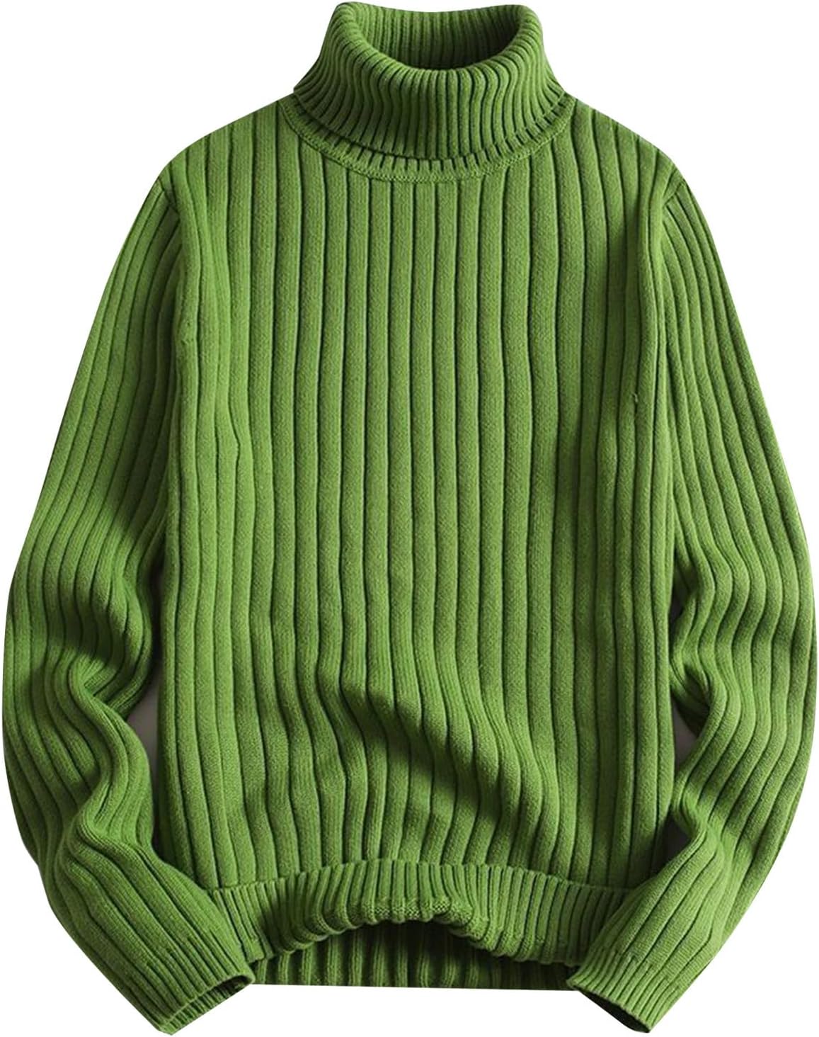 Sweater, Turtleneck, Knit Top, Long Sleeve, Thick, Cold Protection, Warm, Autumn/Winter Clothing, Stretch, Large Size, Inner Shirt, Soft, Comfortable, Pullover, Plain, Fashionable, Casual, Spring