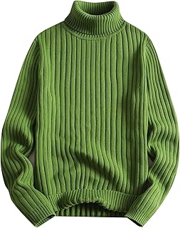 タートルネック ニット メンズ 長袖 セーター 柔らかい 無地 ストレッチ ハイゲージ リブ ハイネック スリム フィット きれいめ カジュアル シンプル ビジネス ウェア 紳士服 大人 ベーシック プレゼント 秋冬 M~3XL