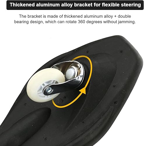 Miniatura 7 de Rip Stick Skateboard, compacto y ligero Ripstick Deluxe Junior con ruedas iluminadoras y ruedas de 360 grados para más emoción y diversión para