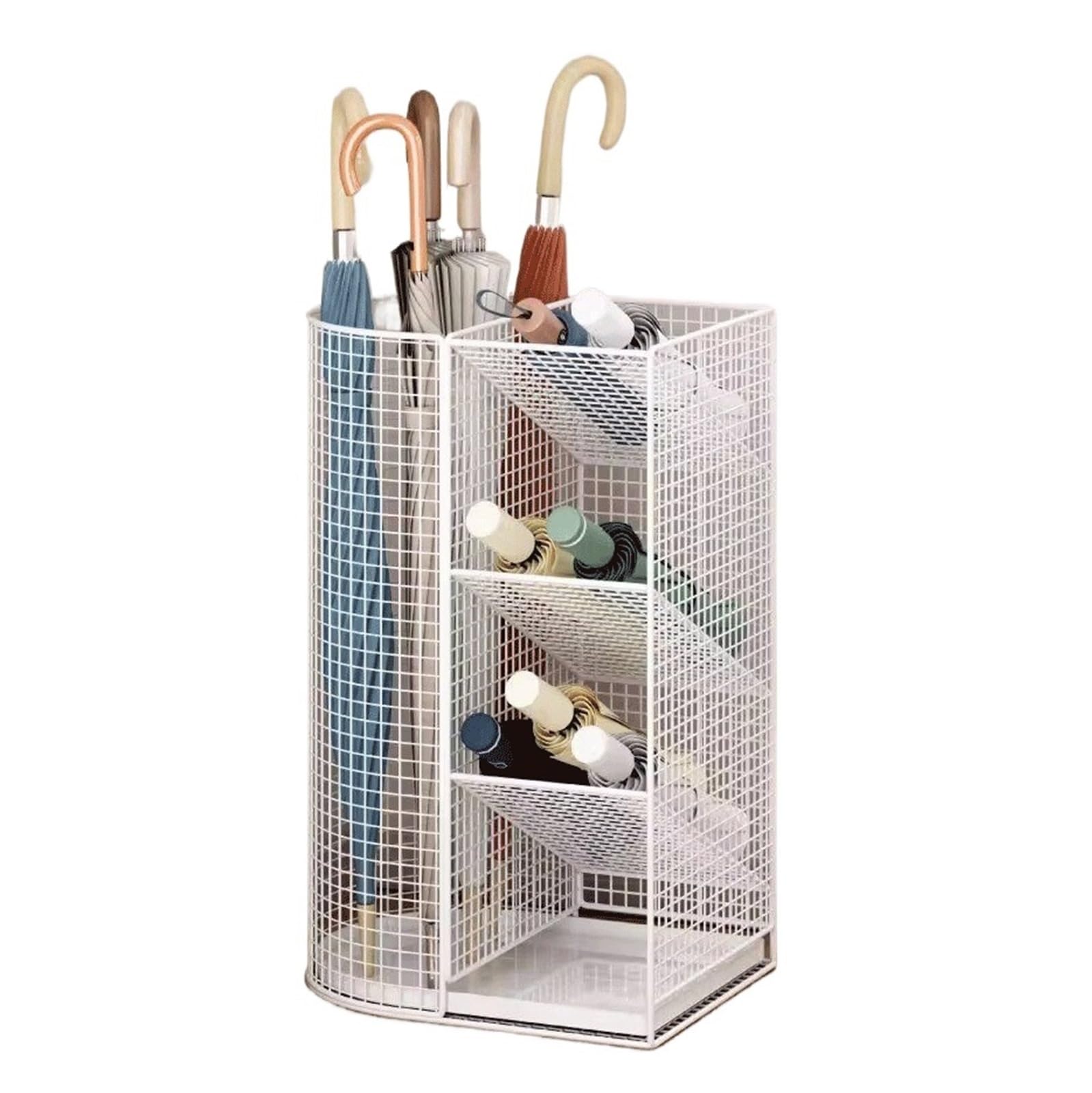 Z4T8M2K6G5 Umbrella Holder Commercial And Residential Umbrella Stands: Lobby Stands And Storage Cabinets(White)