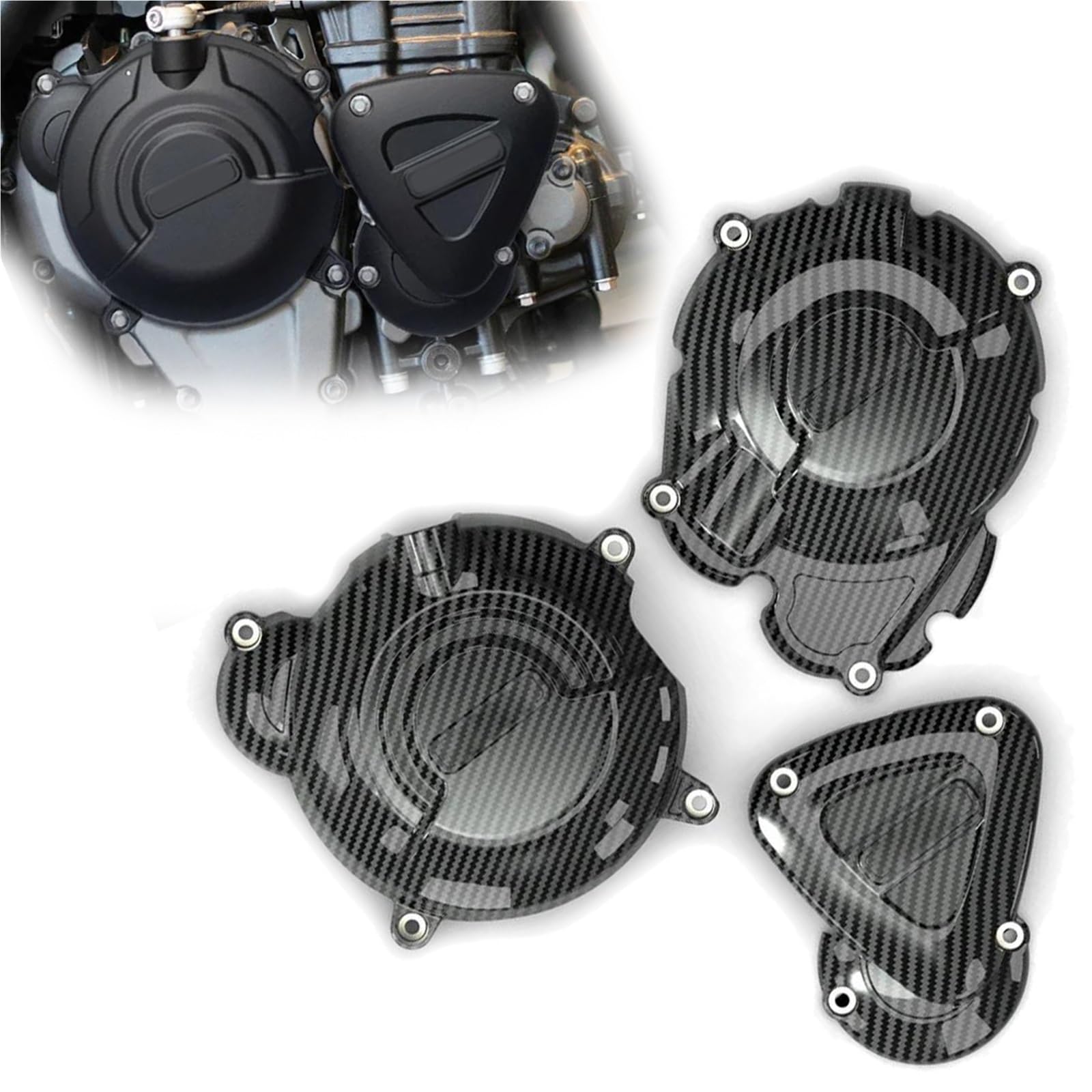Protection moteur antichute Speed Triple 1200 RS finition premium sur mesure