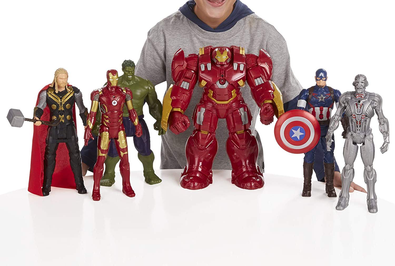 Amazon.com: Titan Hero Tech Electronic Hulk 12 Inch Tall Action