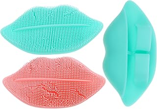 FRCOLOR 3 piezas de cepillo de silicona exfol...
