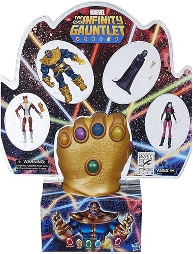 2014 SDCC Exclusivo Infinity Guantelete Set Hasbro Marvel Universe Comic Con