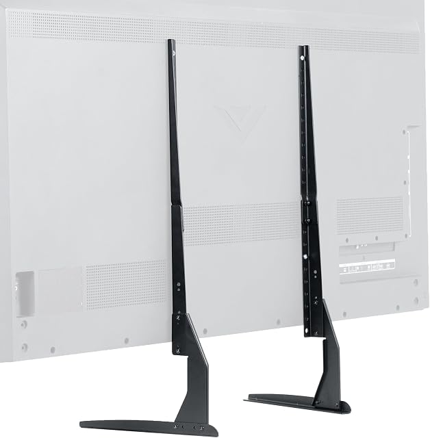 VIVO Table universelle TV Se tenir debout pour 22 à 65 de pouce LCD Écrans plats VESA Monter avec le matériel inclus