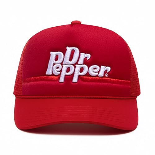 Licensed Graphic Trucker Hat – Adjustable Mesh Snapback Cap, Unisex