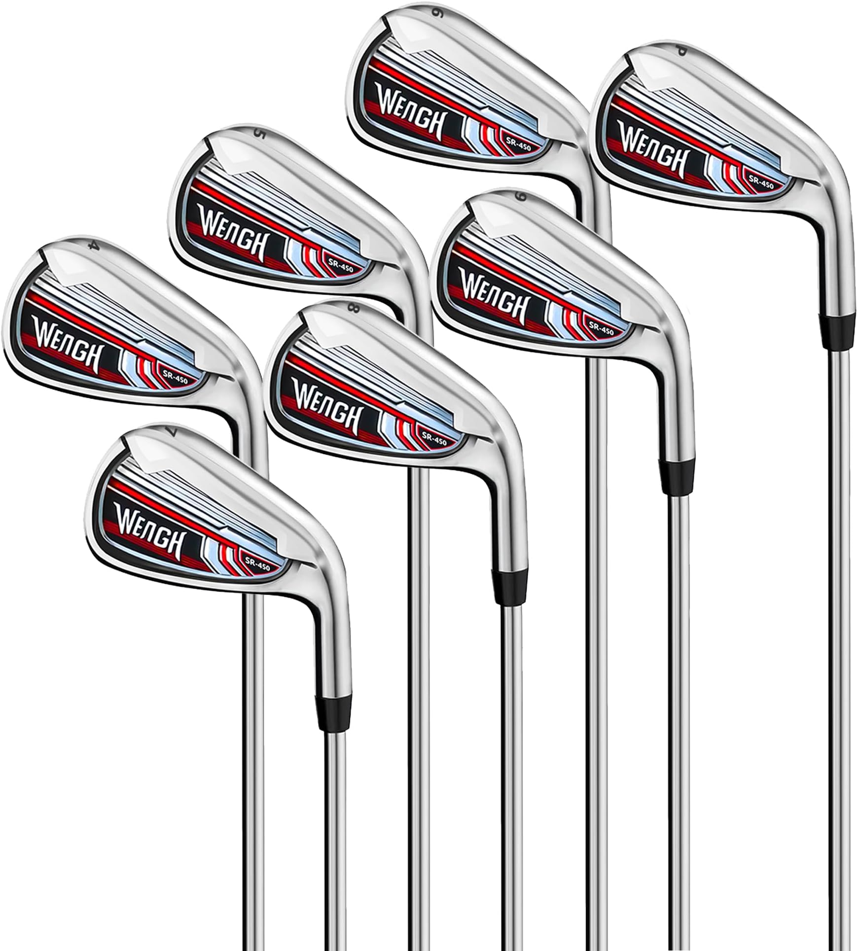 Golf Iron Set 7pcs (4 5 6 7 8 9 PW)– High Performance Golf Irons for Men Right Handed