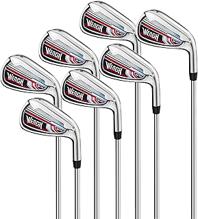 Golf Iron Set 7pcs (4 5 6 7 8 9 PW)– High Performance Golf Irons for Men Right Handed