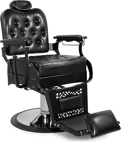 Artist hand Vintage Barber Chair Heavy Duty Hydraulic Recline Salon Chair Classic Barber Chairs for Hair Stylist Tattoo Chair Barber Salon Equipment
