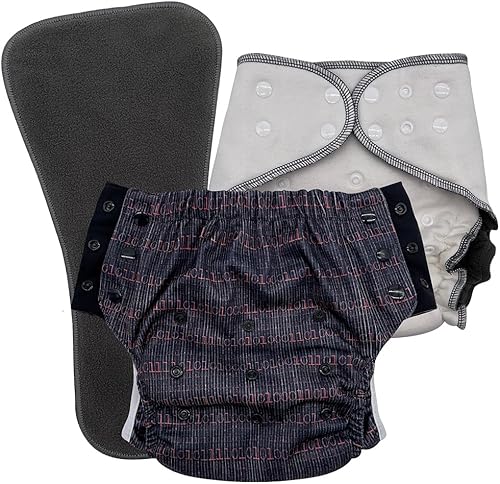 Miniatura 24 de Calzoncillos protectores para niños con necesidades especiales: juego de pañales de tela nocturna para incontinencia y enuresis de la cama, edad de