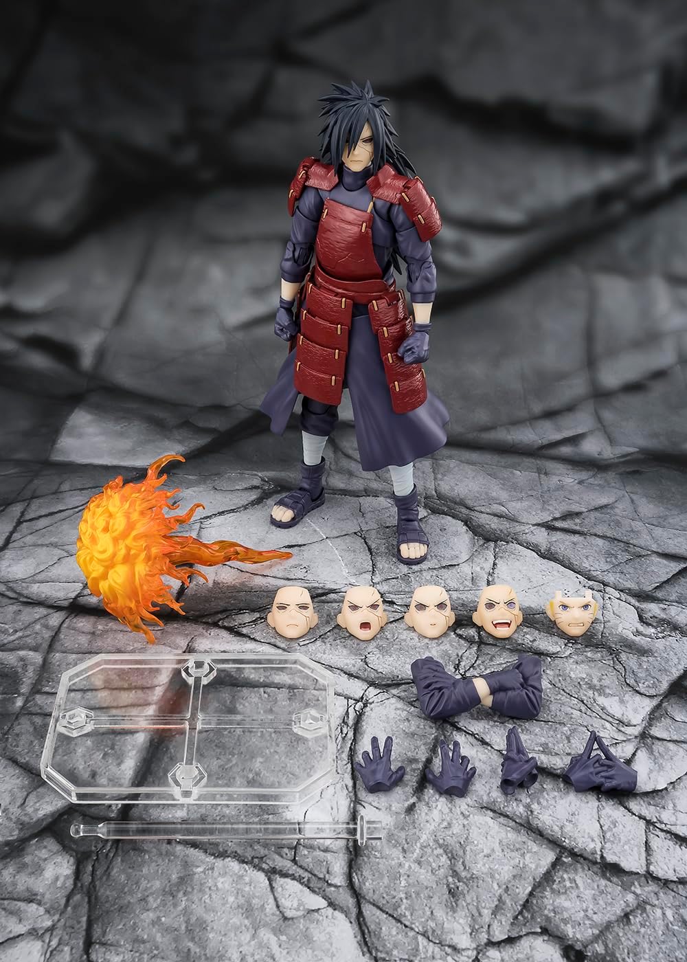 TAMASHII NATIONS - Naruto - Madara Uchiha -Legend of Darkness- S.H.Figuarts Action Figure