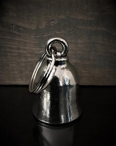 Miniatura 3 de Bravo Bells Campana de Yggdrasil del árbol de la vida celta – Accesorio de campana de motociclista o llavero para la buena suerte en la carretera –