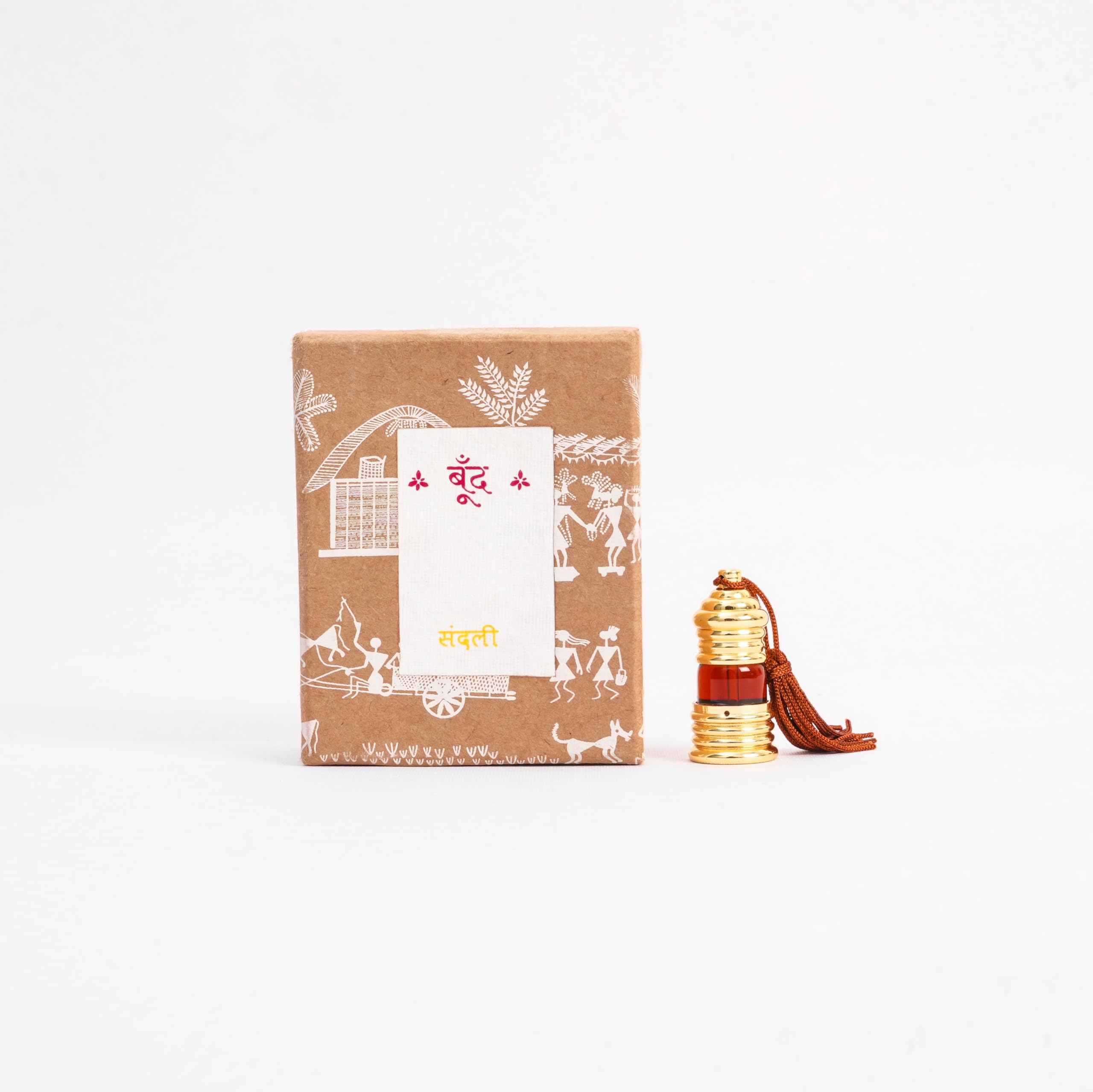 Boond Fragrances Sandali Sandalwood Fragrance | The Luxurious and Comforting Fragrance of Sandalwood | GI Tagged | Unisex Organic Perfume (3ml)-picture-42