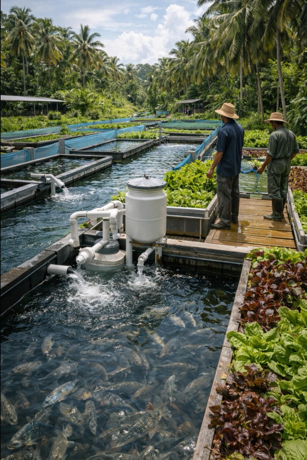Aquaponics Fish Farming in Tropical Climates (Tropical smallholding farming)