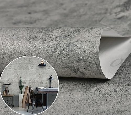 Miniatura 2 de burgeliy Papel tapiz de hormigón para pared, papel tapiz de hormigón para paredes, papel tapiz de cemento para despegar y pegar, vinilo autoadhesivo