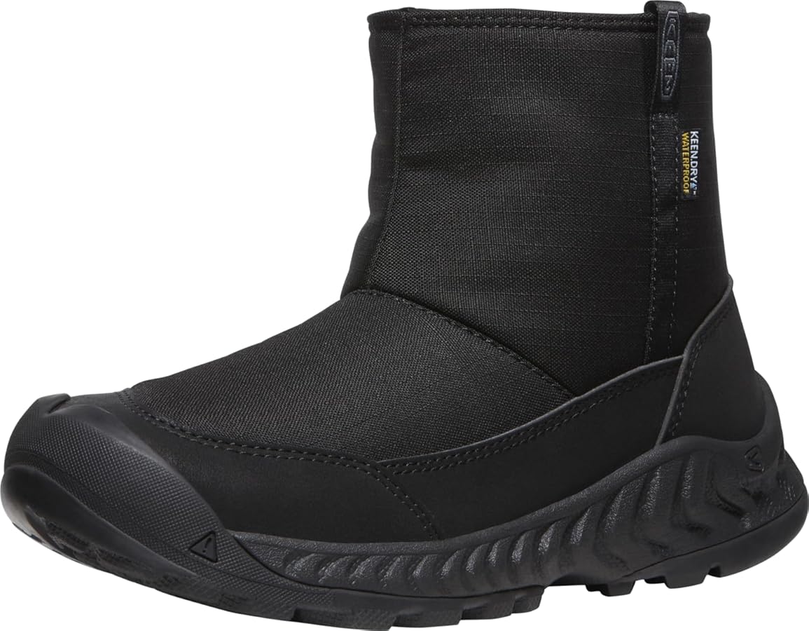 Amazon.com: KEEN Women's Hood NXIS Waterproof Pull-On Boot - Black